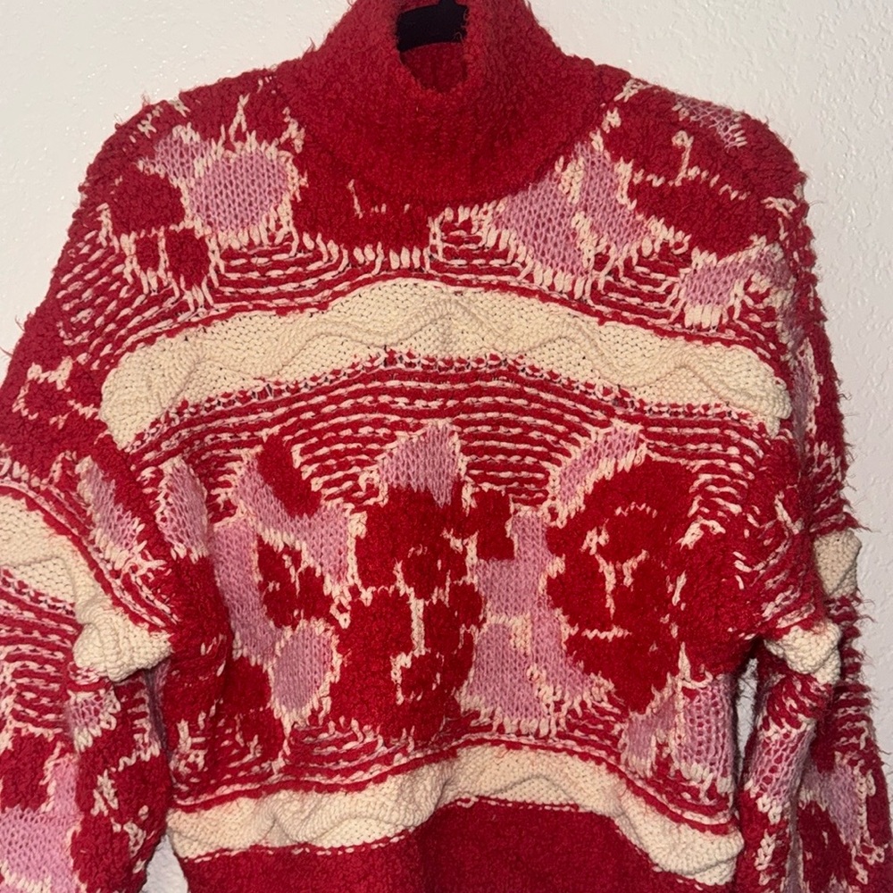 Zara chunky turtleneck sweater women’s small